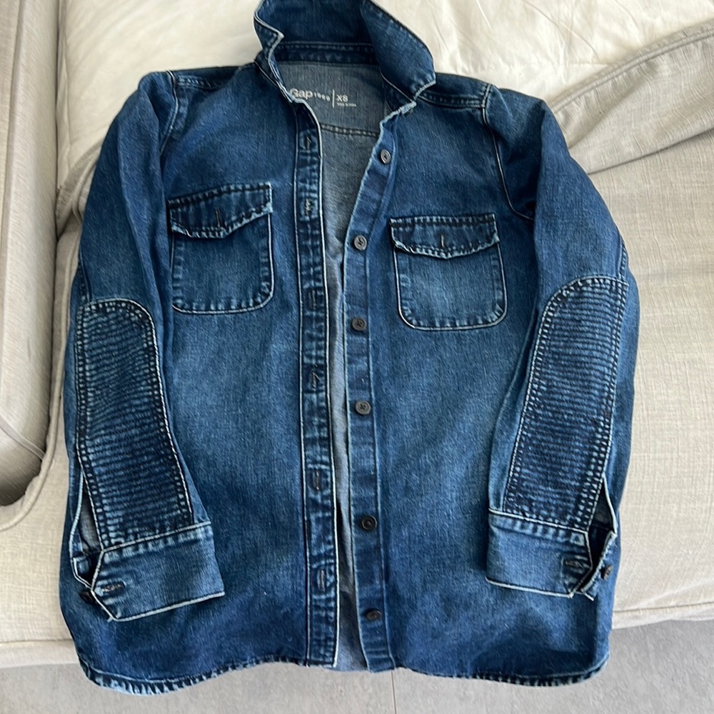 Oversized denim shirt/jacket size XS